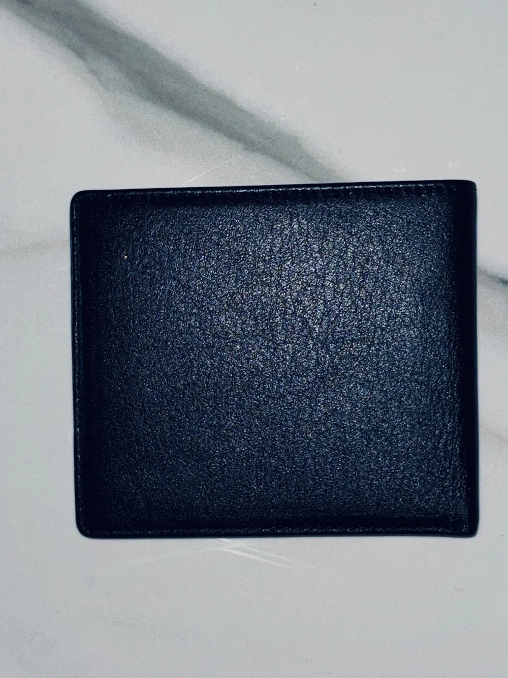 Bolzano Genuine Leather Bifold Wallet Black Tan NWT Boxed Men’s Luxur
